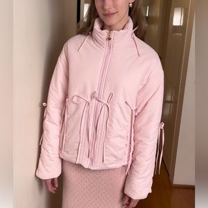 Adorable cute pink puffer light weight jacket! Brand new, never worn